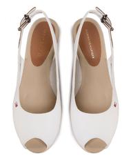 TOMMY HILFIGER TOMMY HILFIGHER Elba Sandale cu fustă fildeș - Pantofi femei - 6