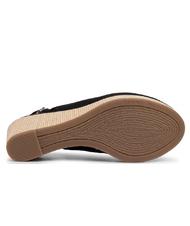 TOMMY HILFIGER TOMMY HILFIGHER Elba Sandale cu fustă BLACK - Pantofi femei - 6