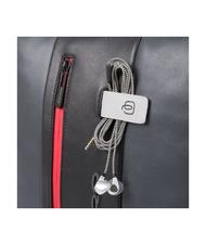 PIQUADRO Rucsac URBAN, port pentru computer de 15,6 ", cu sistem antifurt GRI - Rucsacuri pentru laptop - 6