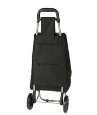 DIELLE Cosul de cumparaturi  Medium Sarcină de p&acirc;nă la 15 kg negru - Troller de cumpărături - 3