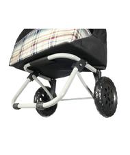 DIELLE Cosul de cumparaturi  Medium Sarcină de p&acirc;nă la 15 kg negru - Troller de cumpărături - 4