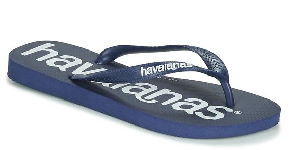 TOP LOGOMANIA TOP LOGOMANIA flip-flops navyblu - Pantofi unisex