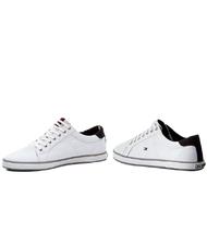 TOMMY HILFIGER  ARLOW Adidași din țesătură alb - Pantofi bărbați - 6