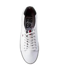 TOMMY HILFIGER  ARLOW Adidași din țesătură alb - Pantofi bărbați - 5