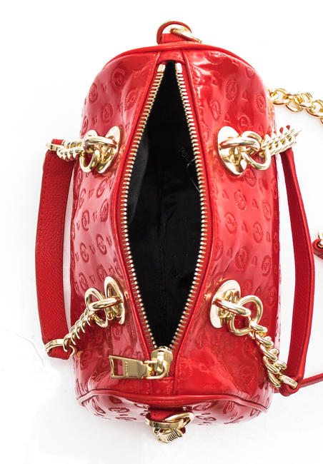  HERITAGE PAINT Mini carcasă cu curea de umăr roșu - Genți femei