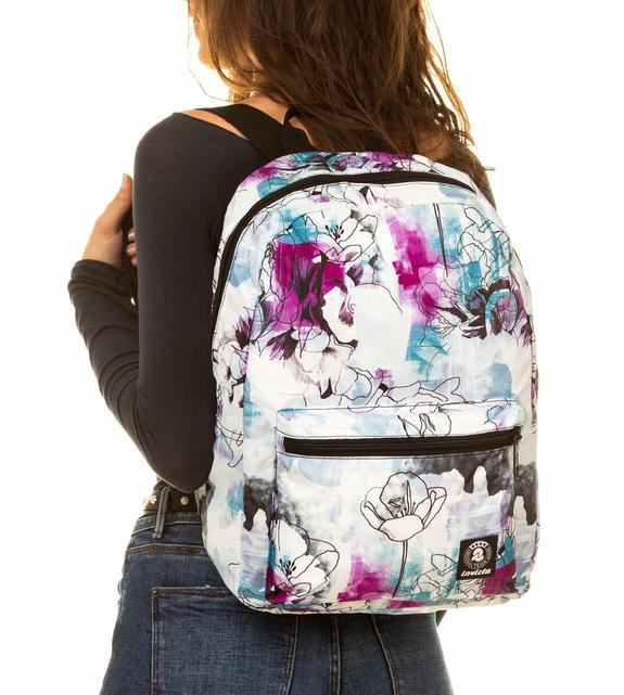 ZAINO PIGHEVOLE PACK Rucsac imprimat Vopsea și floare - Rucsacuri pentru școală și timp liber