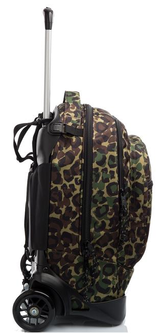  NOUL ANIMALIER PLUG Rucsac 3 &icirc;n 1 LEO VERDE - Rucsacuri cu role
