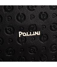 POLLINI Patrimoniul  Embossed Geantă de umăr, cu m&acirc;nere interschimbabile negru - Genți femei - 4