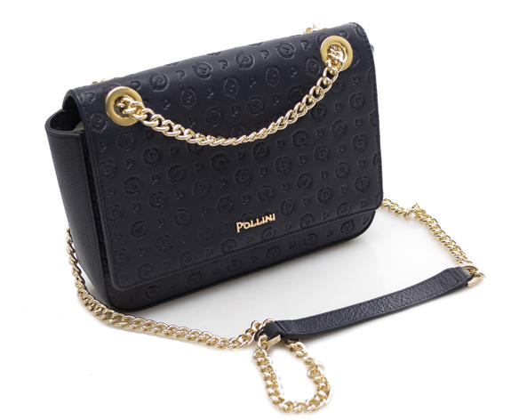 Patrimoniul  Embossed Geantă de umăr, cu portabilitate la umăr albastru - Genți femei