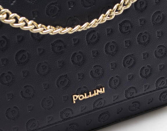 Patrimoniul  Embossed Geantă de umăr, cu portabilitate la umăr albastru - Genți femei