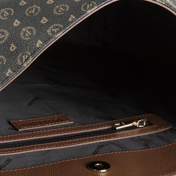 Heritage Bronze Geantă pentru umăr negru maro - Genți femei