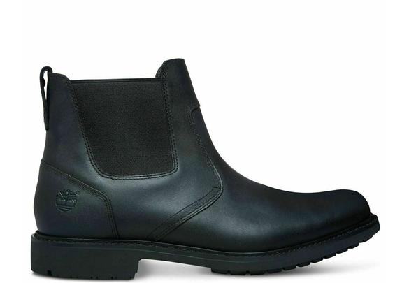  STORMBUCKS Botine din piele BLACK - Pantofi bărbați