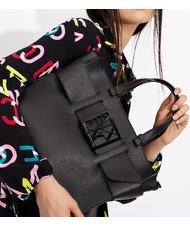 ARMANI EXCHANGE A|X BUCKLE Cumpărător manual, cu curea de umăr negru - Genți femei - 5