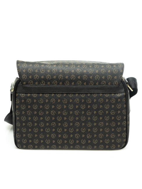 Patrimoniul clasic Geantă de umăr, din PVC negru - Genți femei