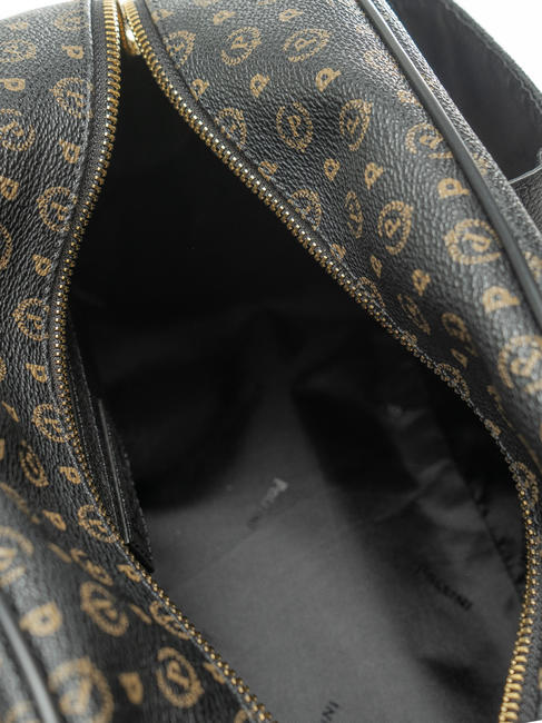 Patrimoniul clasic Geantă de umăr, din PVC negru - Genți femei