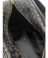 POLLINI Patrimoniul clasic Geantă de umăr, din PVC negru - Genți femei - 5