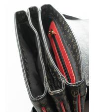 POLLINI  PATRIMONIU CLASSIC Geantă de umăr lac negru - Genți femei - 4