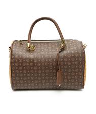 POLLINI  HERITAGE Geantă de mână, cu curea de umăr maro / crem - Genți femei - 3