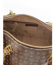 POLLINI  HERITAGE Geantă de mână, cu curea de umăr maro / crem - Genți femei - 5