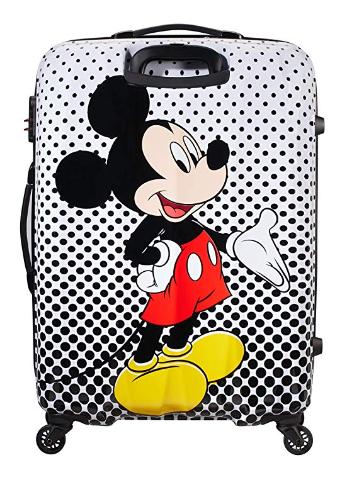 Troller DISNEY LEGENDS, de dimensiuni medii MICKEY MOUSE POLKA DOT - Trolere rigide