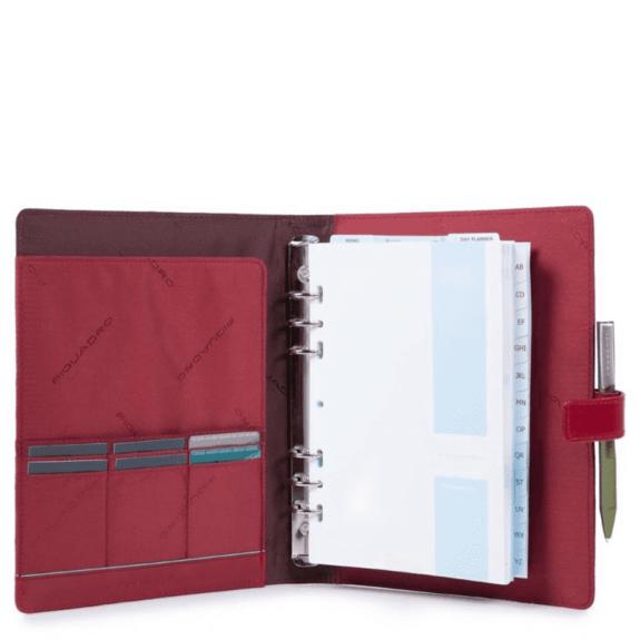  CELION Titular de blocnotes cu agendă RED - Husă pentru tabletă și organizator
