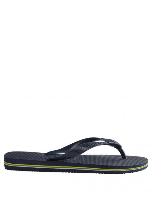  BRASIL LOGO Flip flops navyblu - Pantofi unisex