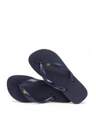 HAVAIANAS  BRASIL LOGO Flip flops navyblu - Pantofi unisex - 4
