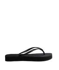 HAVAIANAS SLIM FLATFORM SLIM FLATFORM Flip-flops pentru femei BLACK - Pantofi femei - 3