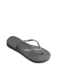 HAVAIANAS SLIM FLATFORM SLIM FLATFORM Flip-flops pentru femei oțel / gri - Pantofi femei - 2