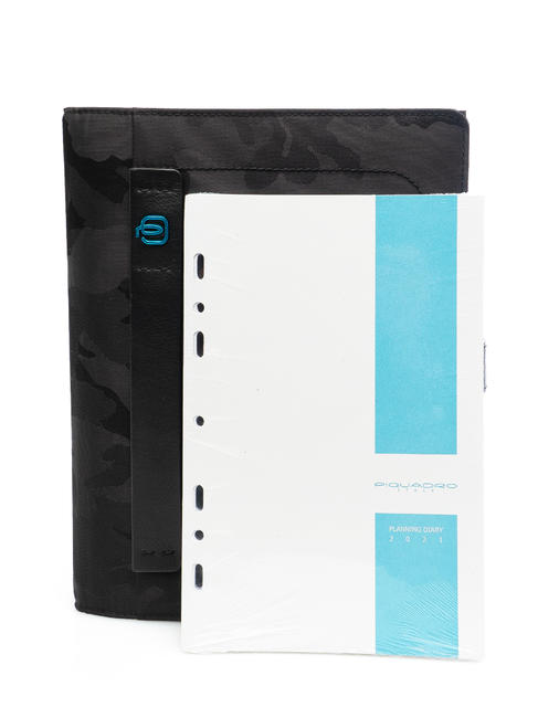  P16 PULSE Suport blocnotes cu agendă camuflaj / negru - Husă pentru tabletă și organizator