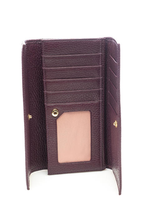  Portofel compact din piele VIOLA - Portofele femei