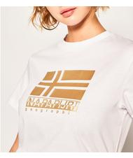 NAPAPIJRI Napapijri Tricou SHYAMOLI pentru femei BRIGHT WHITE 002 - tricou - 3