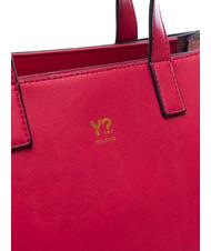 YNOT  BREEZE Shoppin Bag manual, cu curea de umăr FUXIA - Genți femei - 4