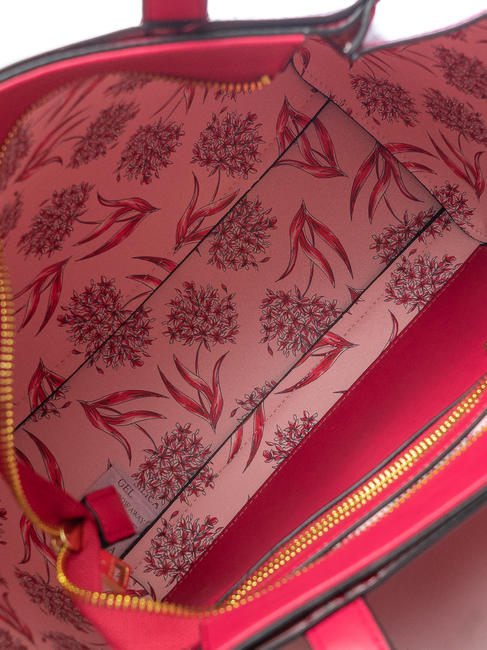  BREEZE Shoppin Bag manual, cu curea de umăr FUXIA - Genți femei