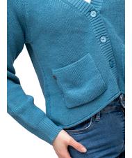 MANILA GRACE  Cardigan asimetric HARTA DE ZAHAR - Pulovere pentru femei - 3