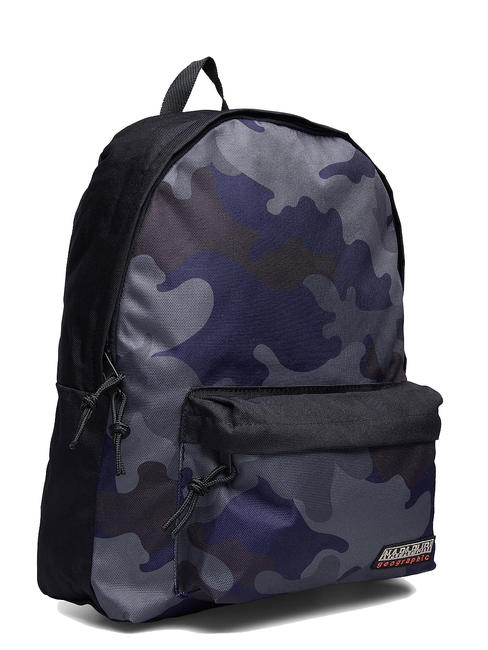 Rucsac HAN DP RE PRINT negru / camo - Rucsacuri pentru școală și timp liber