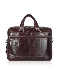 PIQUADRO Dosarul Linia BLUE SQUARE, suport pentru PC de 14 " MAHOGANY - Serviete birou - 3