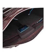 PIQUADRO Dosarul Linia BLUE SQUARE, suport pentru PC de 14 " MAHOGANY - Serviete birou - 5