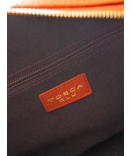 TOSCA BLU MOCACCINO Geantă de m&acirc;nă MOCACCINO, cu curea de umăr cărămidă - Genți femei - 4