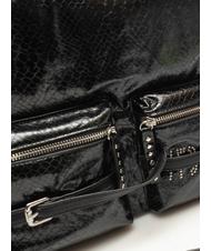 TOSCA BLU  LIQUORICE Geantă de m&acirc;nă, cu curea de umăr negru - Genți femei - 4