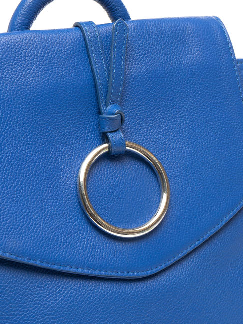  Rucsac din piele BIANCOSPINO electric albastru - Genți femei