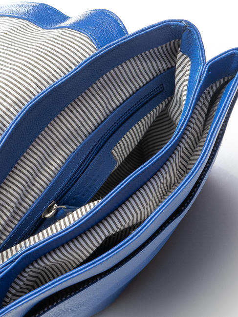  Rucsac din piele BIANCOSPINO electric albastru - Genți femei
