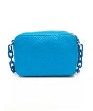 TOSCA BLU  Geantă de umăr NINFEA Mini, din piele electric albastru - Genți femei - 3