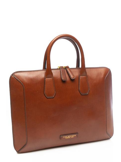 BUFALINI Servietă din piele pentru pc 13 " BROWN - Serviete birou