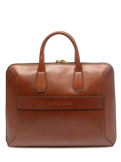 BUFALINI Servietă din piele pentru pc 13 " BROWN - Serviete birou