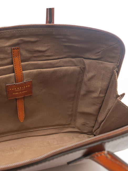BUFALINI Servietă din piele pentru pc 13 " BROWN - Serviete birou