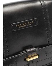 THE BRIDGE VIGNA  Geantă de umăr, din piele Negru de aur - Genți femei - 4