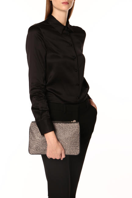 TRACOLLA SMALL ECO LINE Geantă de umăr, mică OP / NATURAL / NEGRU - Genți femei