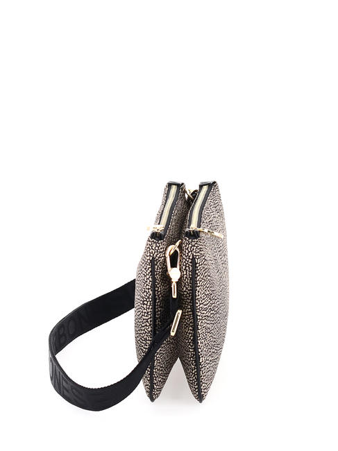 TRACOLLA SMALL ECO LINE Geantă de umăr, mică OP / NATURAL / NEGRU - Genți femei