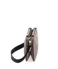 BORBONESE TRACOLLA SMALL ECO LINE Geantă de umăr, mică OP / NATURAL / NEGRU - Genți femei - 4